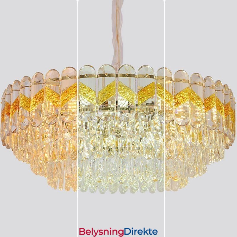 Luksuriøs Pendellampe I Krystall I Tak, 9, 12, 16 Lys