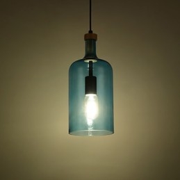 Lysekrone Moderne Pendellampe Med Glasskjerm