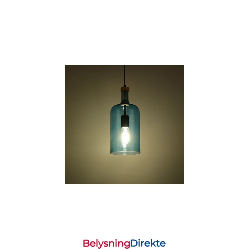 Lysekrone Moderne Pendellampe Med Glasskjerm
