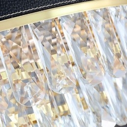 Moderne Pendellampe Krystall Taklampe 9 12 16 Lys