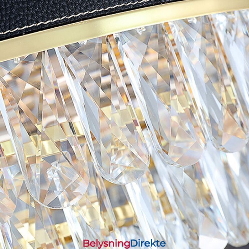 Moderne Pendellampe Krystall Taklampe 9 12 16 Lys
