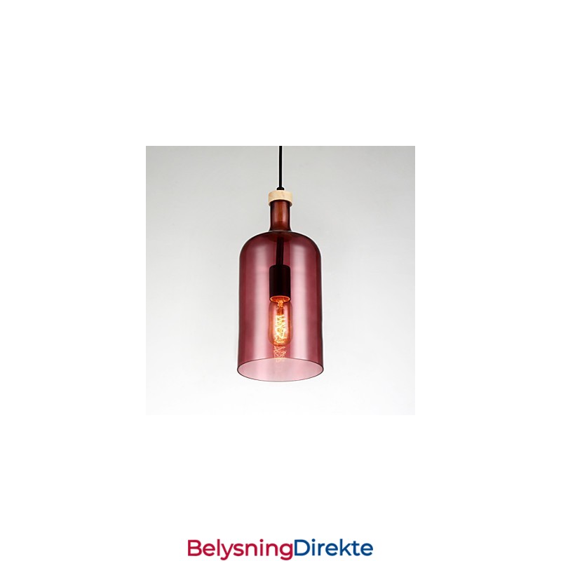 Lysekrone Moderne Pendellampe Med Glasskjerm