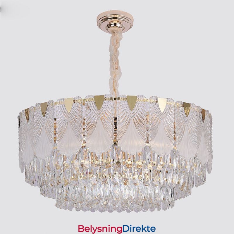 Krystall Pendellampe Lace Rund Taklampe