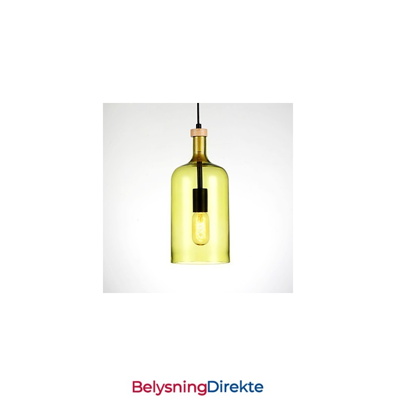 Lysekrone Moderne Pendellampe Med Glasskjerm