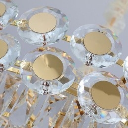 Moderne Krystall Pendellampe I Takbelysning