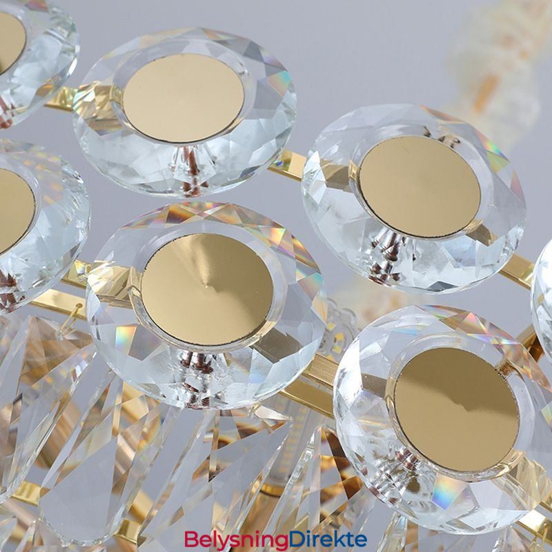 Moderne Krystall Pendellampe I Takbelysning