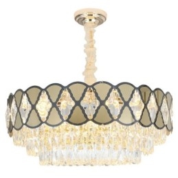 Krystall Pendellampe Moderne Blonde Taklamper