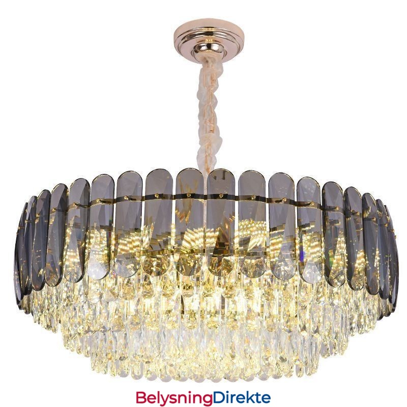 Krystall Pendellampe I Taket