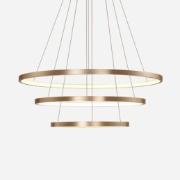Pendellampe Moderne Lysekronebelysning Taklampe Med 3 Ringer