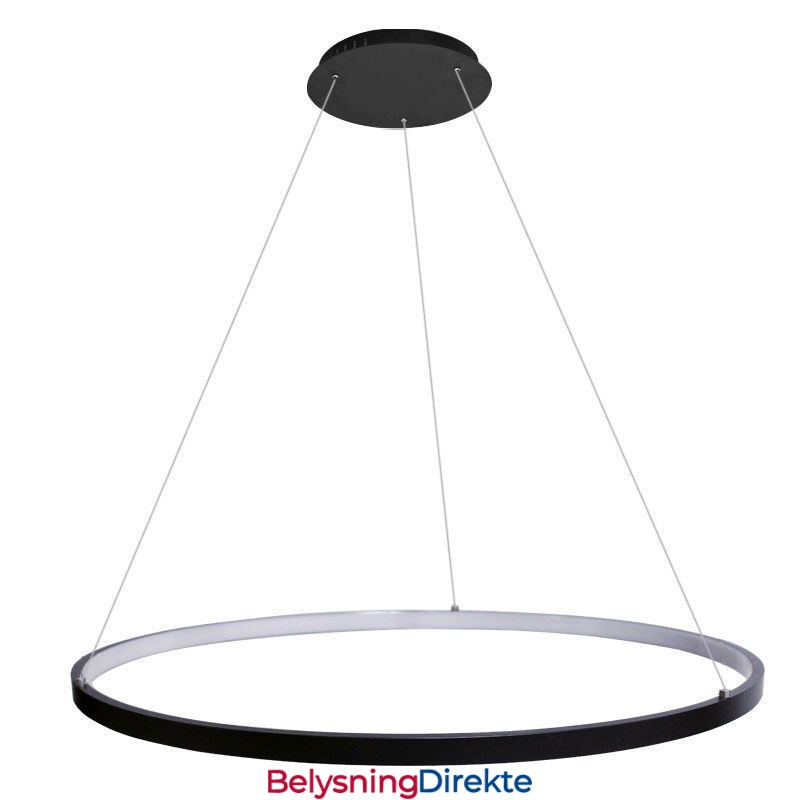 Pendellampe I Akryl, Sirkelformet Hengelampe