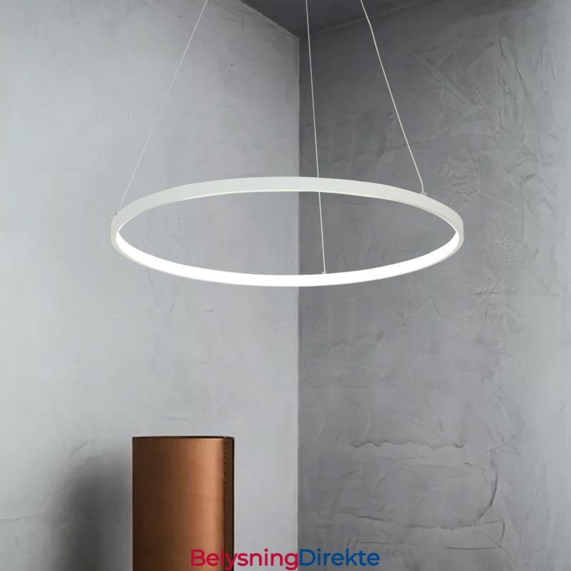 Pendellampe I Akryl, Sirkelformet Hengelampe