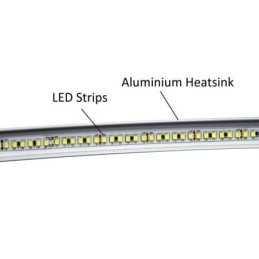 Pendellampe I Akryl, Sirkelformet Hengelampe