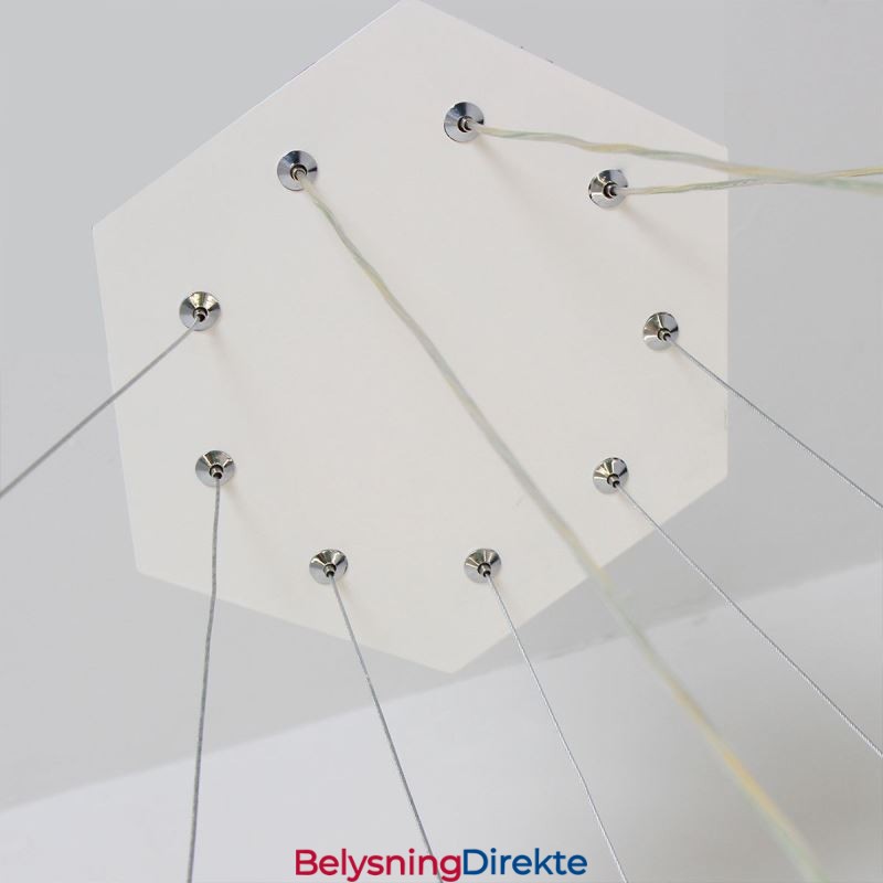 Moderne Sekskantet Hengelampe