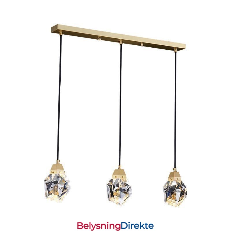 Mini Enkel Krystallkulelampe Hengende Taklampe