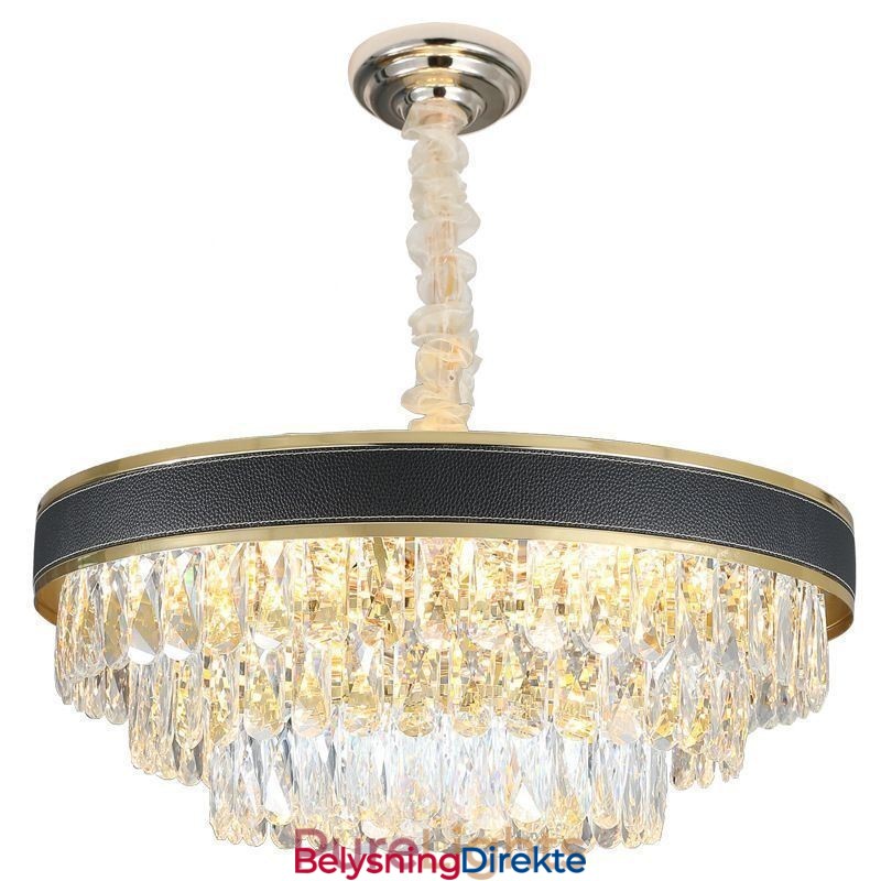 Moderne Pendellampe Krystall Taklampe 9 12 16 Lys