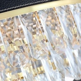 Moderne Pendellampe Krystall Taklampe 9 12 16 Lys