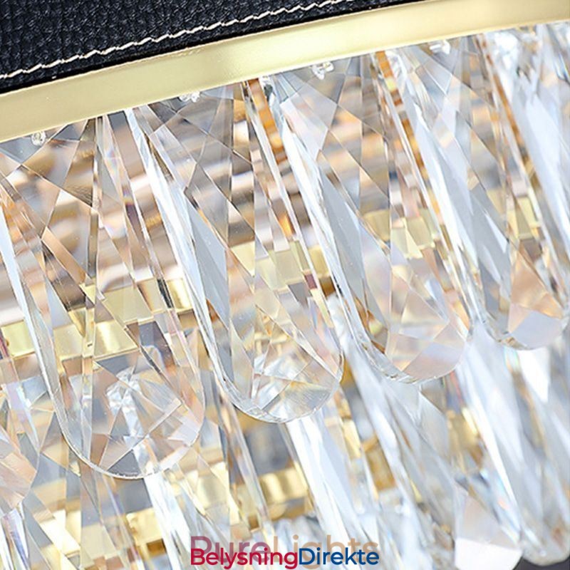 Moderne Pendellampe Krystall Taklampe 9 12 16 Lys
