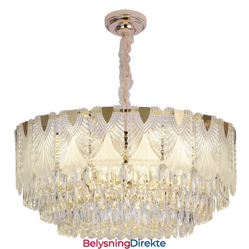 Krystall Pendellampe Lace Rund Taklampe