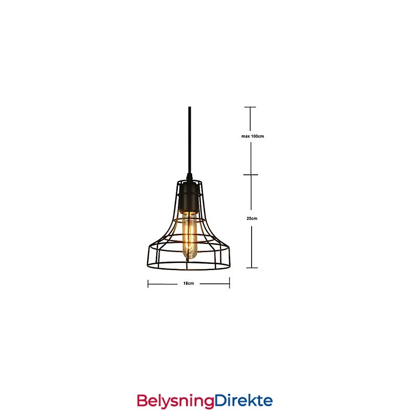Europeisk Stil Vintage Lysekrone For Svart Anhengslampe