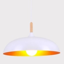 Moderne Pendellampe Minimalistisk Dekorativ Lampe Svart/Hvit