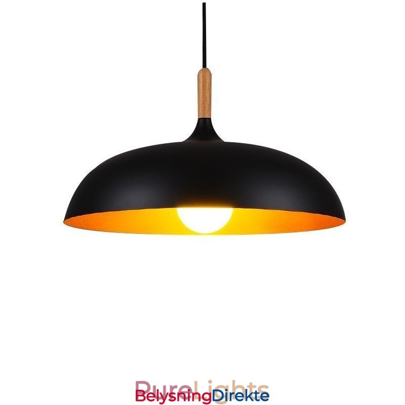 Moderne Pendellampe Minimalistisk Dekorativ Lampe Svart/Hvit