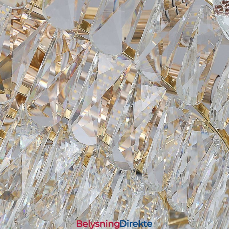Moderne Krystall Pendellampe I Takbelysning