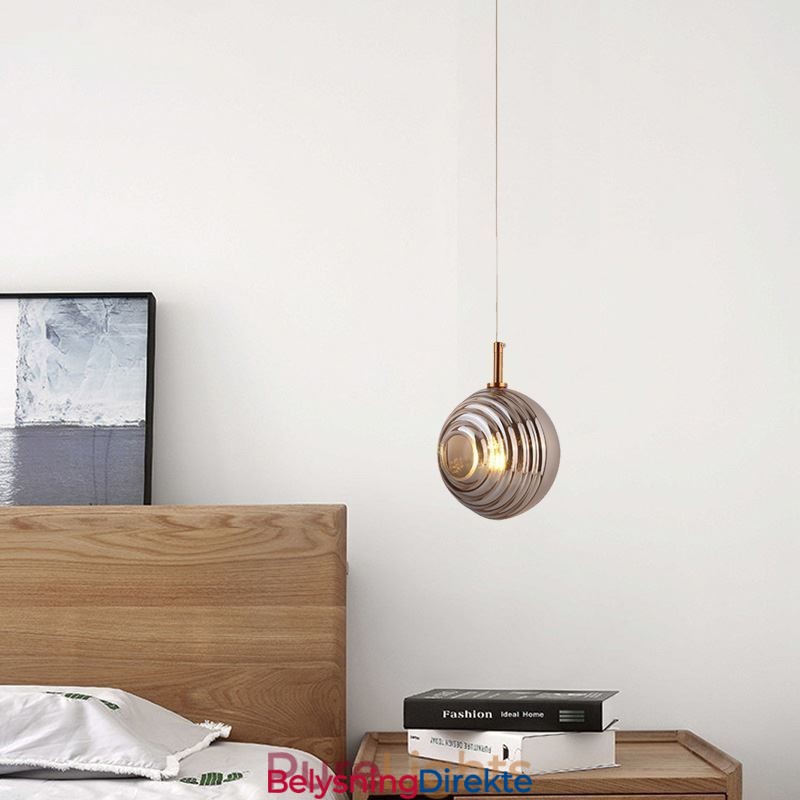 Glass Pendellampe Kreativ Dekorativ Glasskule Loft
