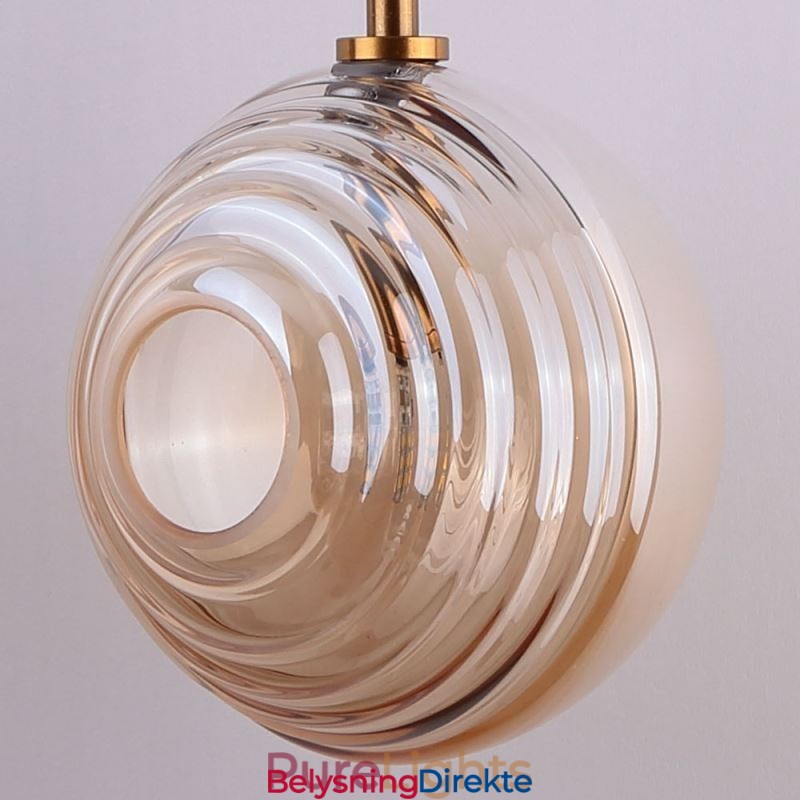 Glass Pendellampe Kreativ Dekorativ Glasskule Loft