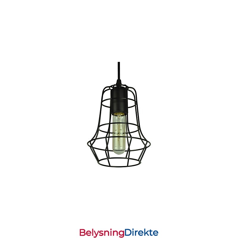 Stilig Vintage Lysekrone I Europeisk Stil For Svart Pendellampe