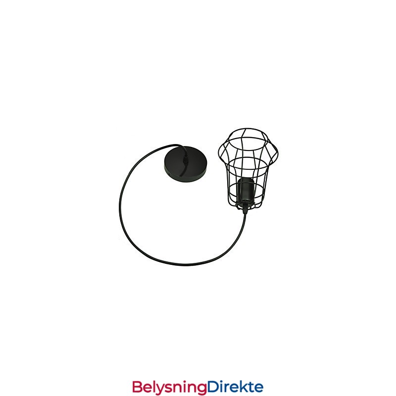 Stilig Vintage Lysekrone I Europeisk Stil For Svart Pendellampe