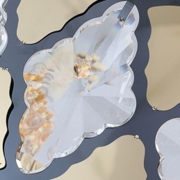 Krystall Pendellampe Moderne Blonde Taklamper