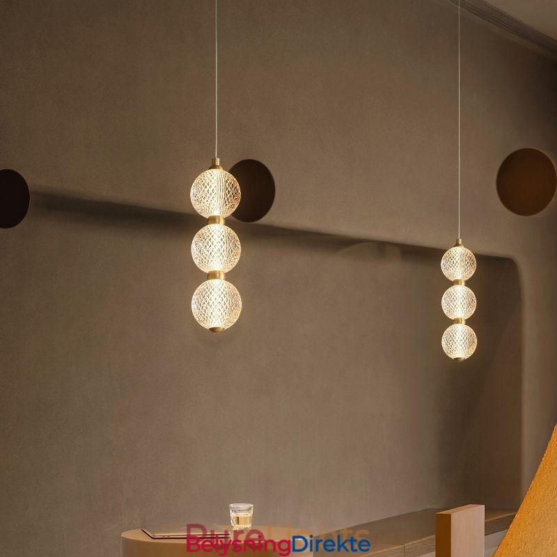 Pendellampe Akryl Perle Dekorativ Belysning