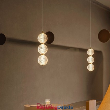 Pendellampe Akryl Perle Dekorativ Belysning