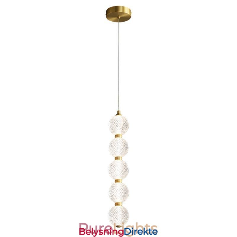 Pendellampe Akryl Perle Dekorativ Belysning