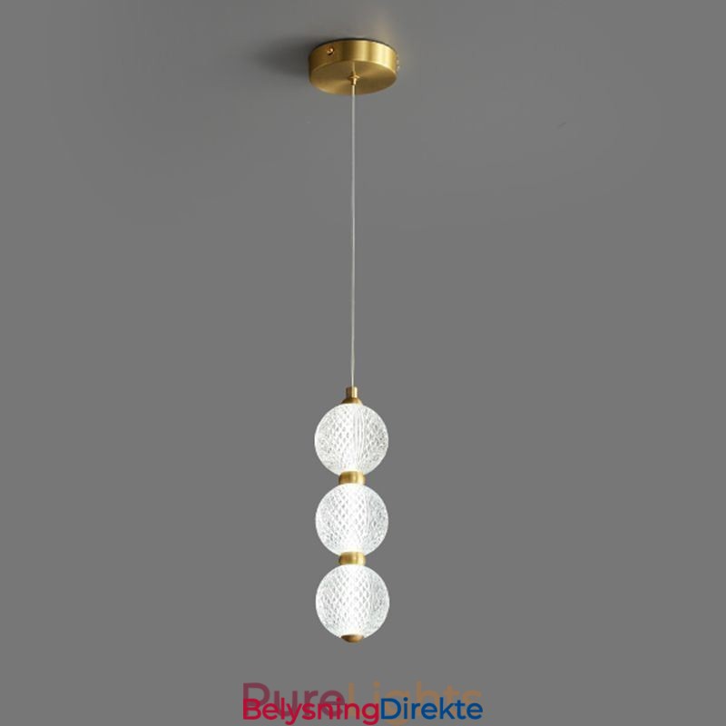 Pendellampe Akryl Perle Dekorativ Belysning