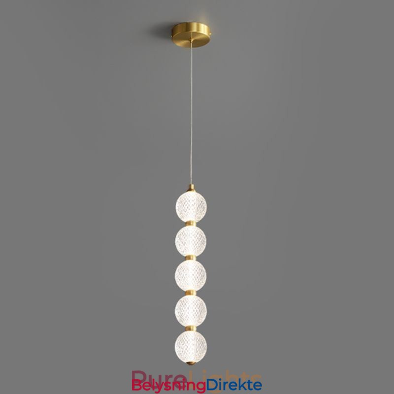 Pendellampe Akryl Perle Dekorativ Belysning