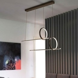 Minimalistisk Dekorativ Lampe Med Pendellampe