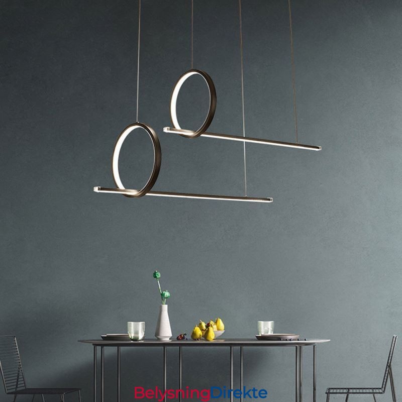 Minimalistisk Dekorativ Lampe Med Pendellampe