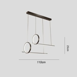 Minimalistisk Dekorativ Lampe Med Pendellampe