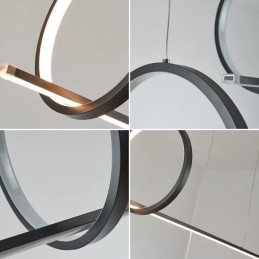 Minimalistisk Dekorativ Lampe Med Pendellampe