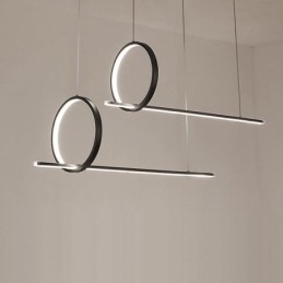 Minimalistisk Dekorativ Lampe Med Pendellampe