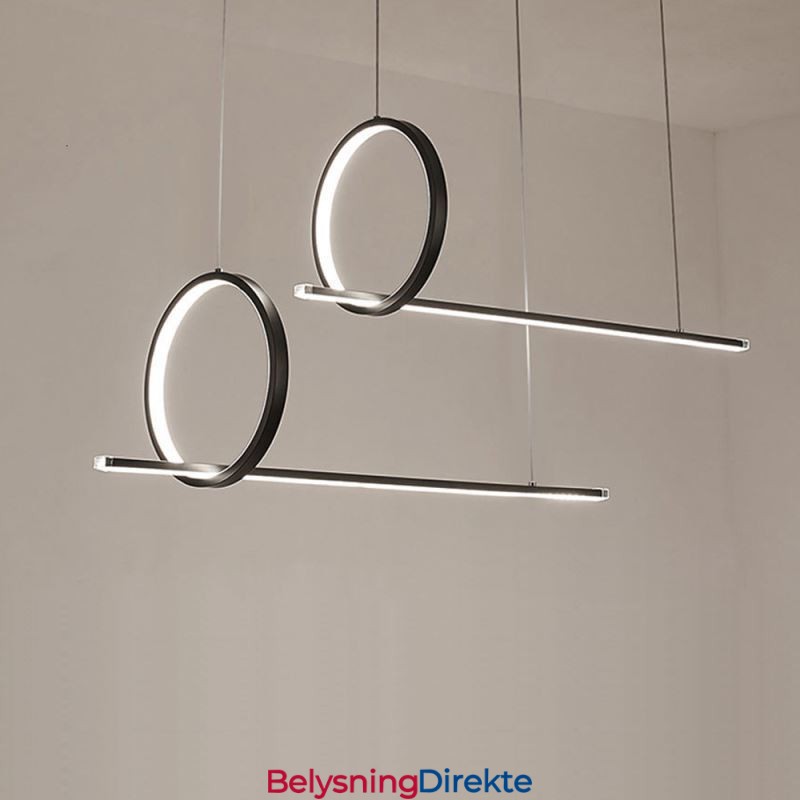 Minimalistisk Dekorativ Lampe Med Pendellampe