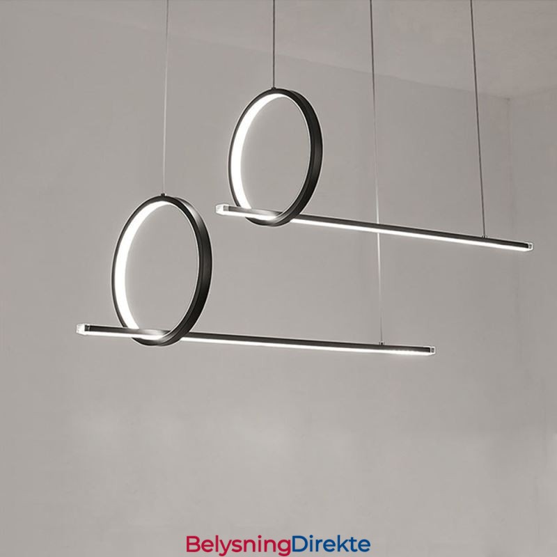 Minimalistisk Dekorativ Lampe Med Pendellampe