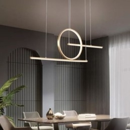 Minimalistisk Dekorativ Lampe Med Pendellampe