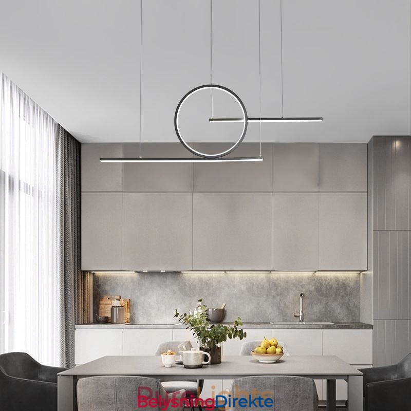 Minimalistisk Dekorativ Lampe Med Pendellampe