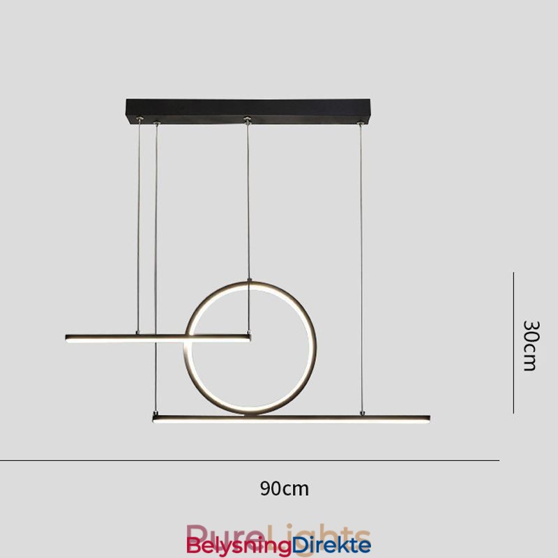 Minimalistisk Dekorativ Lampe Med Pendellampe