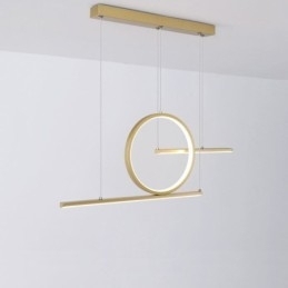 Minimalistisk Dekorativ Lampe Med Pendellampe