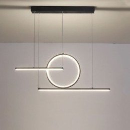 Minimalistisk Dekorativ Lampe Med Pendellampe
