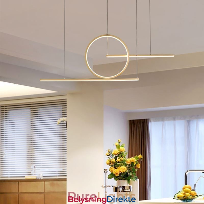 Minimalistisk Dekorativ Lampe Med Pendellampe