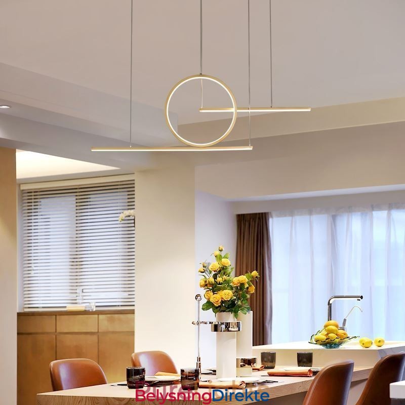 Minimalistisk Dekorativ Lampe Med Pendellampe